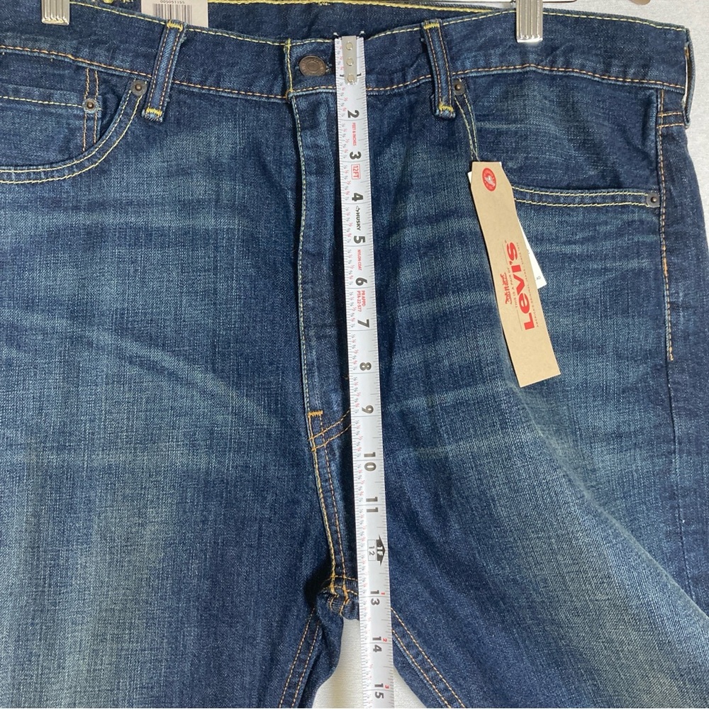 Levi's Strauss & Co Men’s Jeans Demin Regular 505  Straigh Fit Blue W38 L33 - Picture 8 of 14